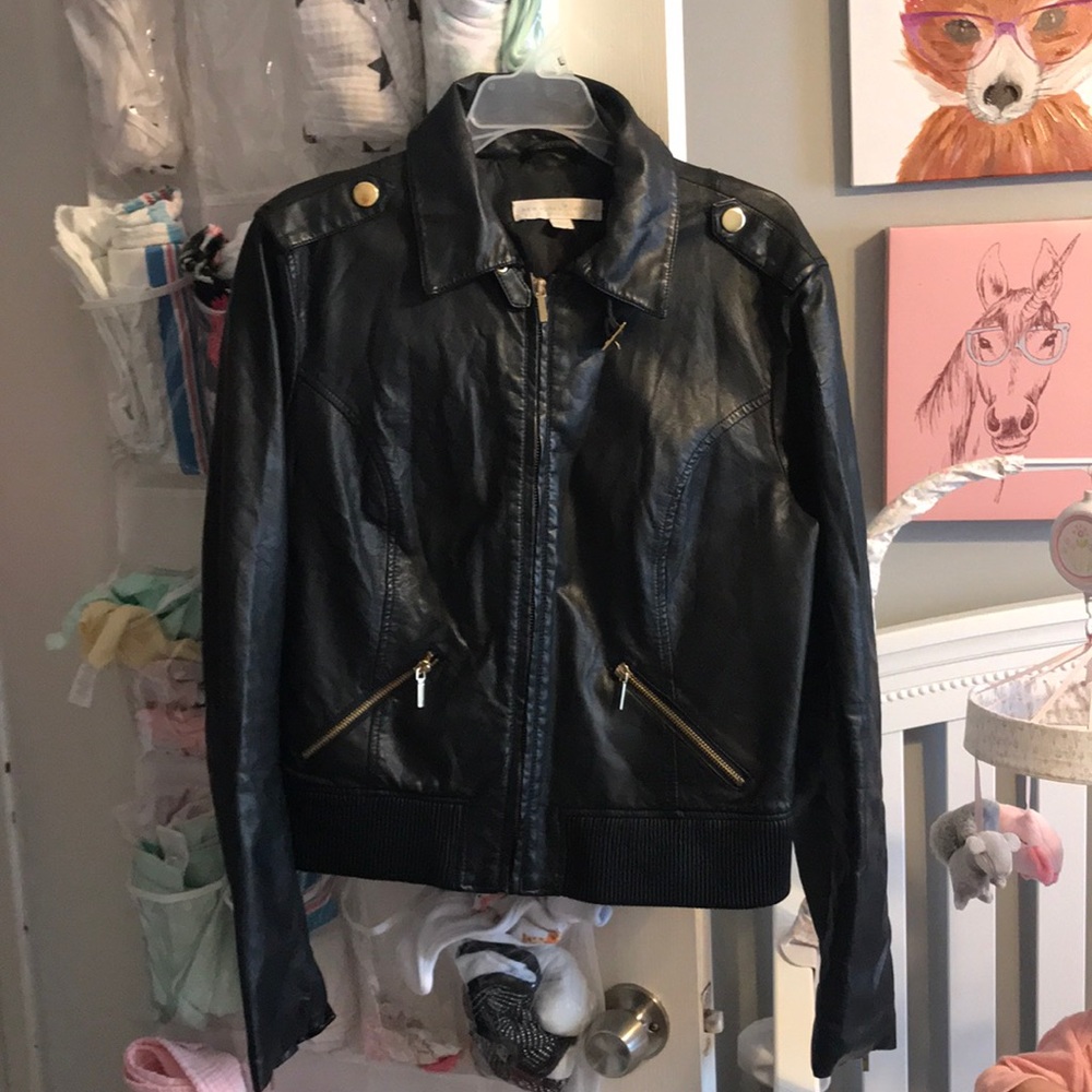 New York and Company Faux leather jacket